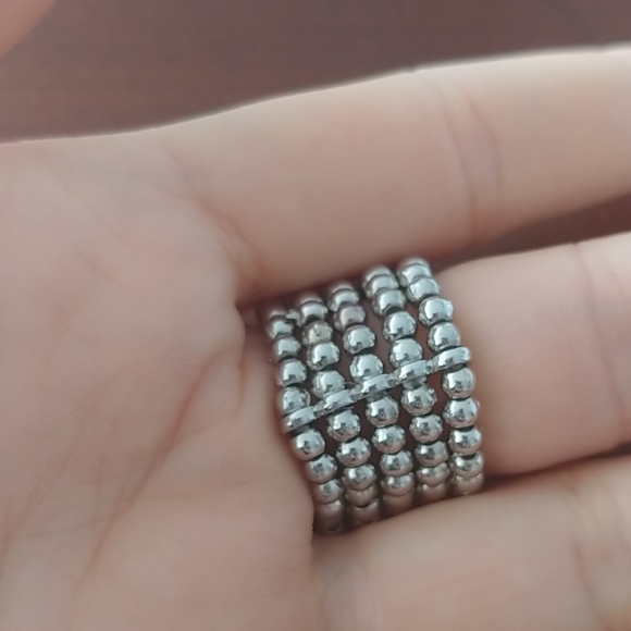 *Free add on* Beaded Stacked Rings - Picture 2 of 2